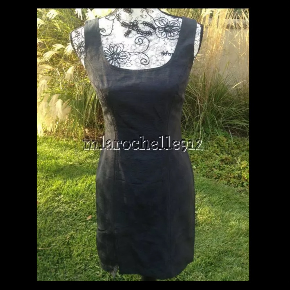 Vintage MOSCHINO Black Dress - SZ: 6